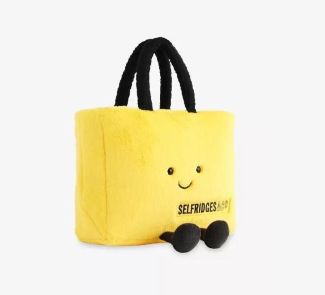 jELLYCAT 聯名 手提包 SELFRIDGES Bag 手提袋 18X20X10 jELLYCAT SELFRIDGES Bag