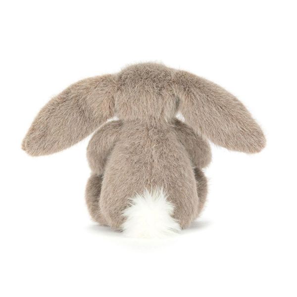 鹿色 兔兔 jELLYCAT Fawn Flufflet Bunny 18 (耳朵刺繡加購+愛心繡另增購) JELLYCAT FAWN FLUFFLET BUNNY
