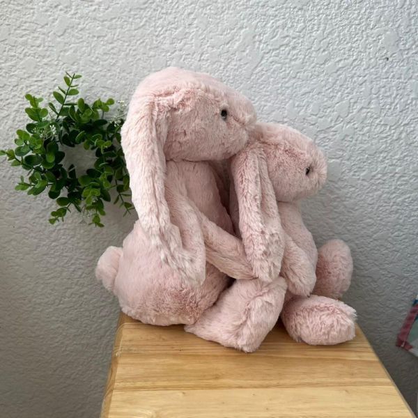 馬卡龍粉 腮紅粉 jELLYCAT Bashful Blush Bunny 31 M (耳朵/毛衣/毛帽刺繡加購+愛心繡另增購) jELLYCAT Bashful Blush Bunny