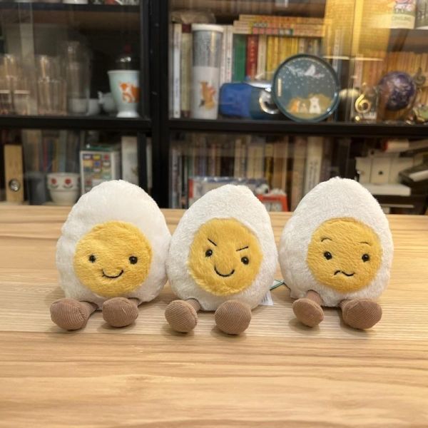 快樂 水煮蛋 jELLYCAT Amuseables Happy Boiled Egg 14 S jELLYCAT Amuseables Happy Boiled Egg