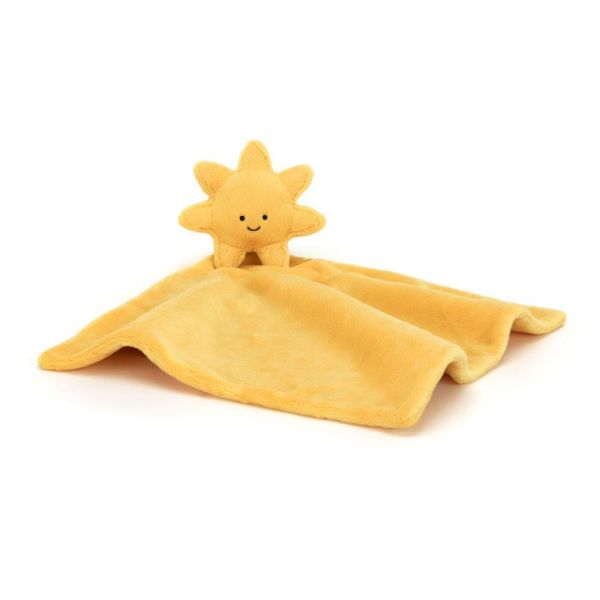 溫暖 太陽 方巾 飾品 墊布巾 jELLYCAT Amuseables Sun Soother 34 布巾 (方巾/耳朵刺繡加購+愛心繡另增購) jELLYCAT Amuseables Sun Soother