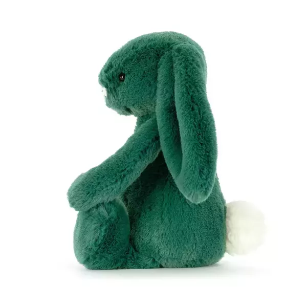 綠 聖誕兔兔 jELLYCAT Bashful Teal Bunny 18 (耳朵刺繡加購+愛心繡另增購) jELLYCAT Bashful Teal Bunny