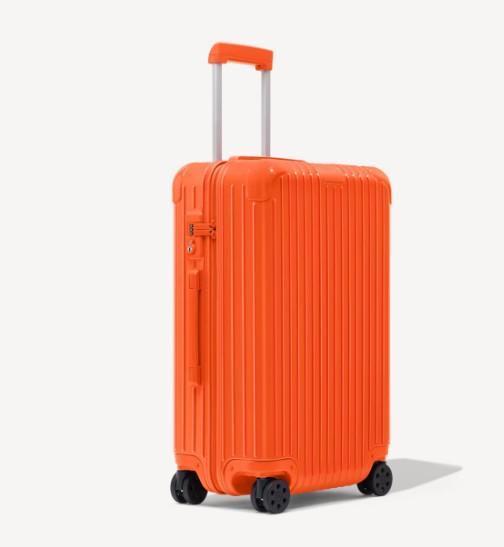 德國正品 RIMOWA 橘色 GLOSS ORANGE ESSENTIAL TRUNK PLUS 胖胖箱 冰箱 CHECK IN M CABIN 可刷卡分24期 (免運) (轉帳 回饋價折約1.8%) RIMOWA ESSENTIAL TRUNK PLUS GLOSS ORANGE