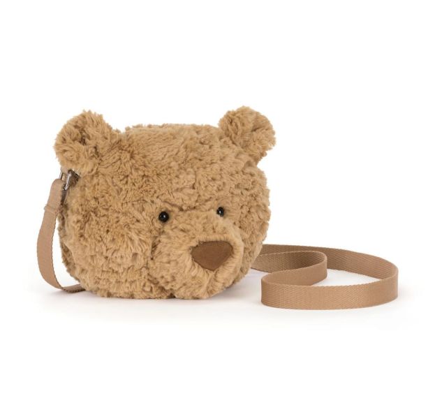 巴塞熊 包包 可調節 斜背包 肩包 jELLYCAT Bartholomew Bear Shoulder Bag 24 jELLYCAT Bartholomew Bear Shoulder Bag
