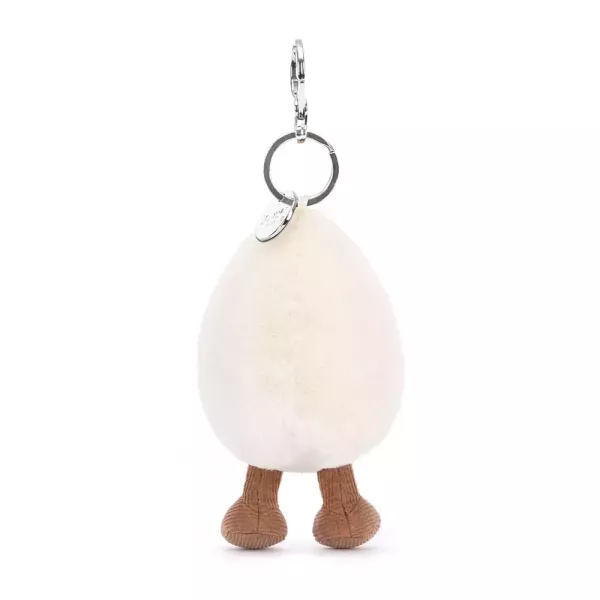 快樂 水煮蛋 鑰匙圈 掛飾 jELLYCAT Amuseables Happy Boiled Egg Bag Charm 18/10 jELLYCAT Amuseables Happy Boiled Egg Bag Charm