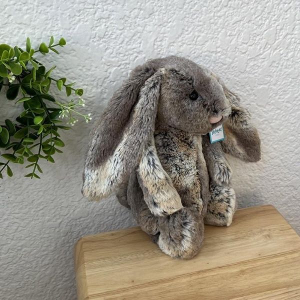 棉尾兔 jELLYCAT Bashful Cottontail Bunny 31 M (耳朵/毛衣/毛帽刺繡加購+愛心繡另增購) jELLYCAT Bashful Cottontail Bunny