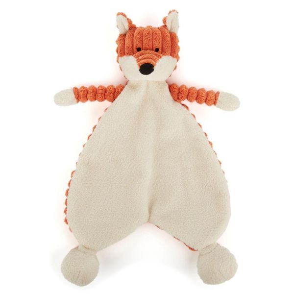 狐狸 jELLYCAT Cordy Roy Fox Comforter 25 布巾 jELLYCAT Cordy Roy Elephant Comforter