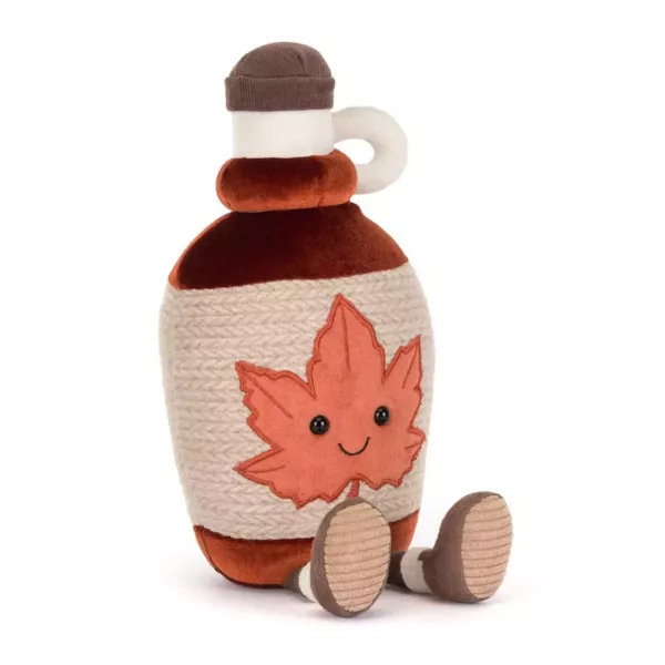 加拿大 楓糖漿  jELLYCAT Amuseables Acered Maple Syrup 楓糖 楓葉 jELLYCAT Amuseables Acered Maple Syrup