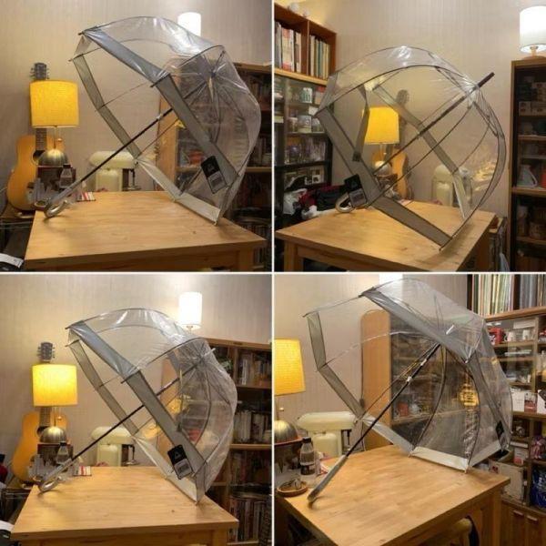 撐著傘 看雨滴 黑色 FULTON 鳥籠傘 英國皇室御用 Fulton Birdcage Umbrella 可刷卡分24期 英國直送 正品 Fulton Birdcage Umbrella