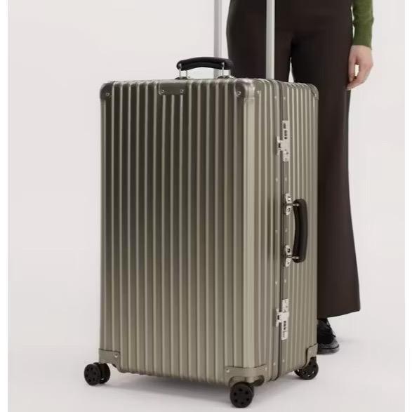 德國正品 RIMOWA 鋁鎂銀 黑 鈦金 CLASSIC TRUNK 可刷卡分24期 (免運) (轉帳 回饋價折約1.8%) RIMOWA CLASSIC TRUNK