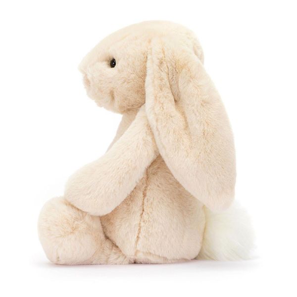 華麗款 jELLYCAT Bashful Luxe Bunny Willow 31 M (耳朵/毛衣/毛帽刺繡加購+愛心繡另增購) jELLYCAT Bashful Luxe Bunny Willow