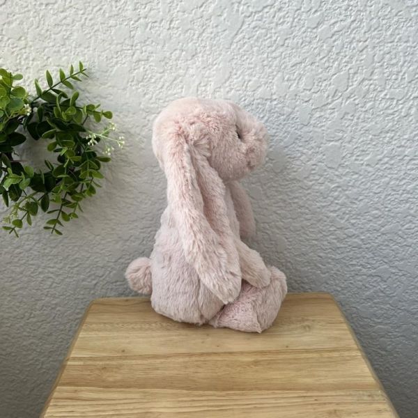 馬卡龍粉 腮紅粉 jELLYCAT Bashful Blush Bunny 31 M (耳朵/毛衣/毛帽刺繡加購+愛心繡另增購) jELLYCAT Bashful Blush Bunny