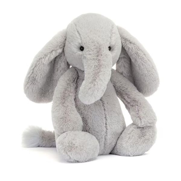 大象 jELLYCAT Smudge Elephant 24/38 M (耳朵/毛衣刺繡加購+愛心繡另增購) jELLYCAT Smudge Elephant