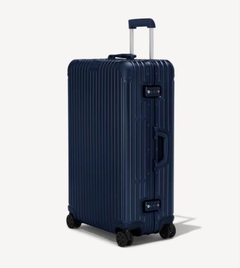 德國正品 RIMOWA 鋁鎂 墨藍色 ORIGINAL CHECK IN L (免運) (轉帳 回饋價折約1.8%) TRUNK PLUS CABIN 可刷卡分24期 INK BLUE RIMOWA ORIGINAL CHECK IN L TRUNK PLUS CABIN INK BLUE
