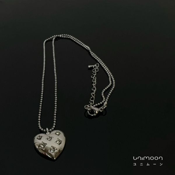 ᴍᴀʀ 𝟮𝟱-𝟳 鎖鏈x愛心雙層鎖骨鏈 