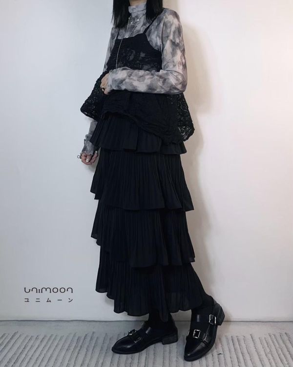 ᴍᴀʀ 𝟮𝟱-𝟯 小金魚層次蛋糕裙 