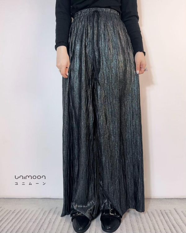 ᴅᴇᴄ 𝟮𝟱-𝟵 灣灣銀河水波紋落地褲 