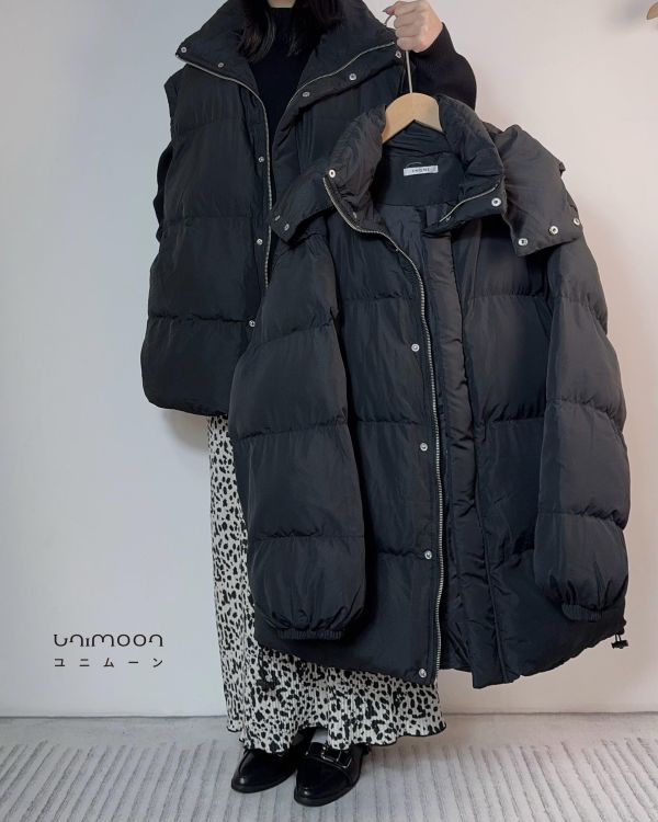 𝟮𝟲𝟮𝟭𝟯 可拆袖可拆帽鋪棉外套 