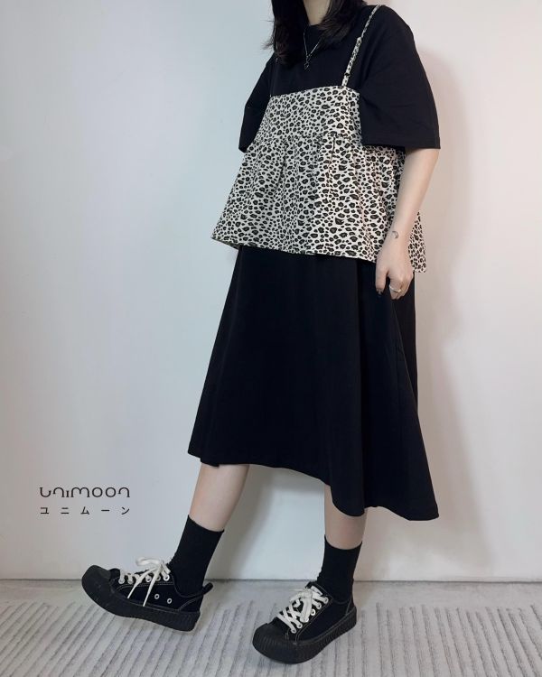 𝟮𝟲𝟰𝟬𝟮 調皮小豹子蛋糕擺豹紋背心 