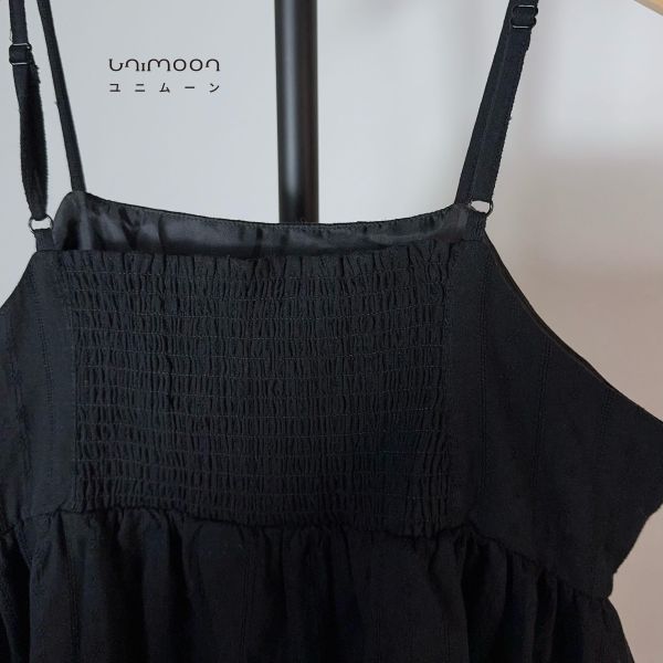 𝟮𝟲𝟮𝟬𝟲  黑曜浮紋短背心洋裝 