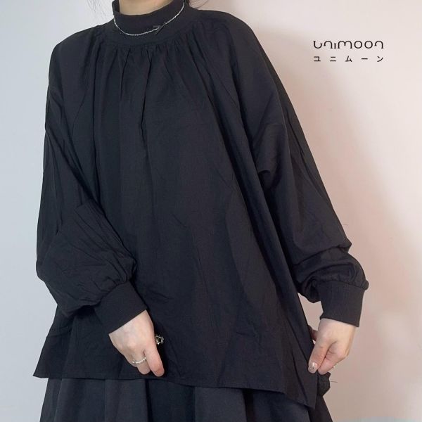 𝟮𝟲𝟮𝟭𝟰  羅紋立領插肩袖上衣 