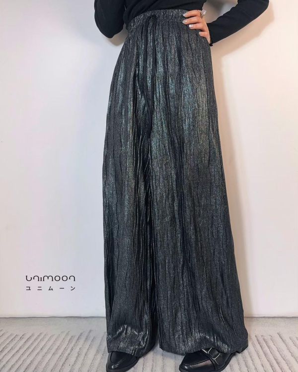 ᴅᴇᴄ 𝟮𝟱-𝟵 灣灣銀河水波紋落地褲 