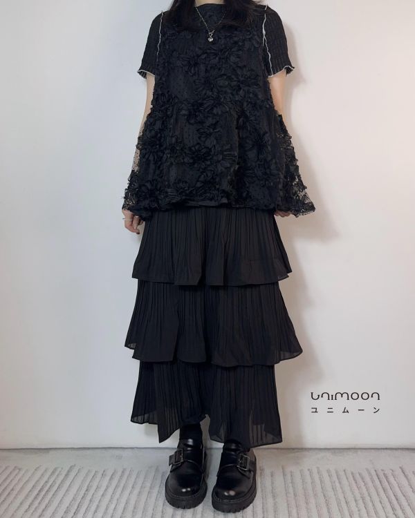 ᴍᴀʀ 𝟮𝟱-𝟯 小金魚層次蛋糕裙 