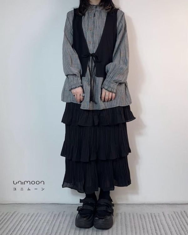 ᴍᴀʀ 𝟮𝟱-𝟯 小金魚層次蛋糕裙 