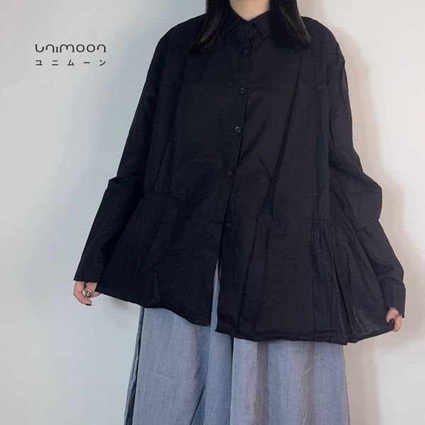 ᴍᴀʀ 𝟮𝟱-𝟮 小蛋糕擺薄棉麻襯衫 