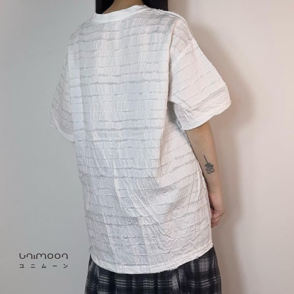 𝟮𝟲𝟯𝟭𝟬 紋理棉紙基本款上衣 