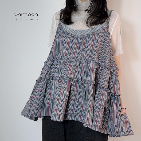 𝟮𝟲𝟰𝟬𝟳 舊布收藏家復古蛋糕背心 