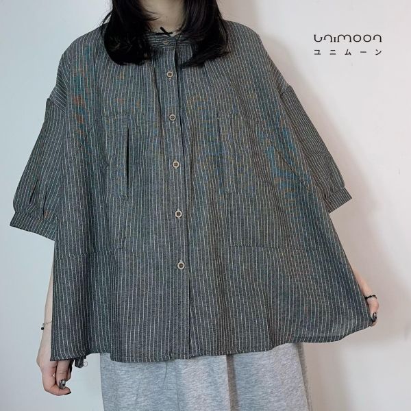 𝟮𝟲𝟰𝟬𝟴 小秘密口袋直條襯衫 