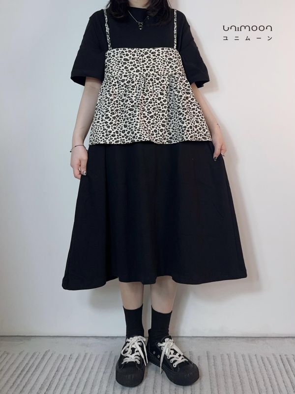 𝟮𝟲𝟰𝟬𝟮 調皮小豹子蛋糕擺豹紋背心 