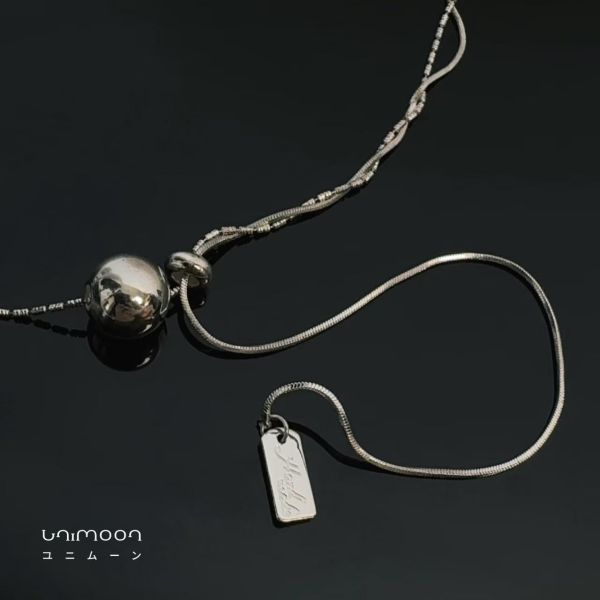 ᴍᴀʏ 𝟮𝟱-𝟭𝟴 ‎‎小圓珠雙層抽拉項鍊 