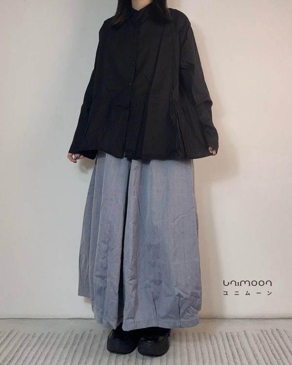 ᴍᴀʀ 𝟮𝟱-𝟮 小蛋糕擺薄棉麻襯衫 