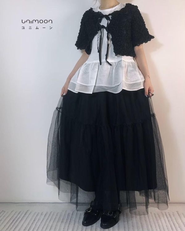 ꜱᴇᴘ 𝟮𝟱-𝟰 雙綁帶泡泡布短版小外罩 