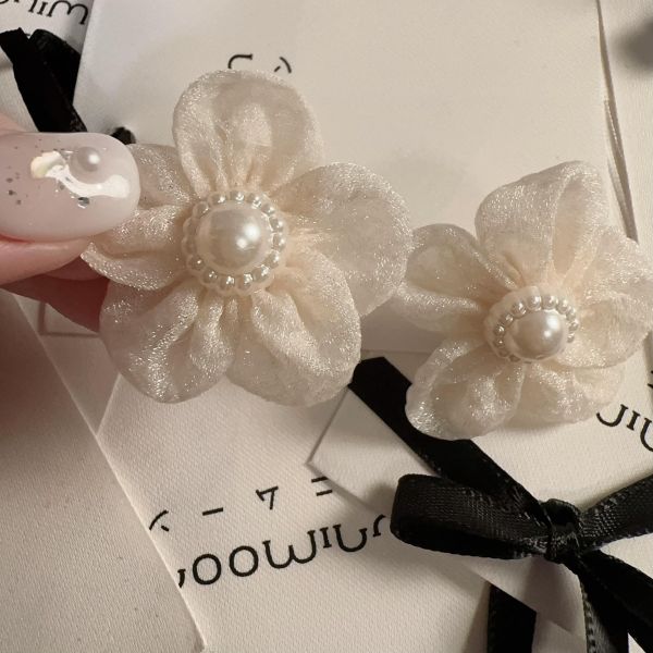 𝗔𝗖𝟮𝟲𝟬𝟯 網紗小花耳環 