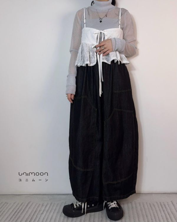 ɴᴏᴠ 𝟮𝟱-𝟮 幽幽花影雙面穿雙綁帶背心 