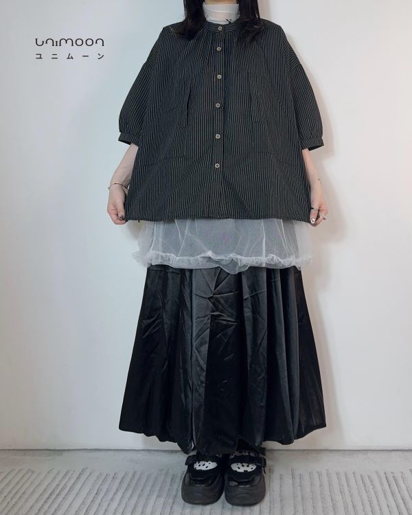 𝟮𝟲𝟰𝟬𝟴 小秘密口袋直條襯衫 