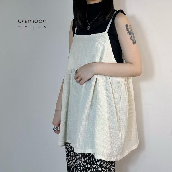 ᴏᴄᴛ 𝟮𝟱-𝟭𝟱 肌理布奶油蛋糕背心 