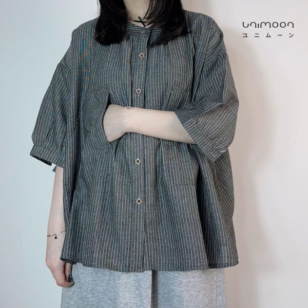 𝟮𝟲𝟰𝟬𝟴 小秘密口袋直條襯衫 