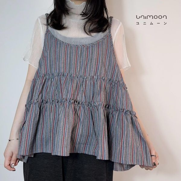 𝟮𝟲𝟰𝟬𝟳 舊布收藏家復古蛋糕背心 