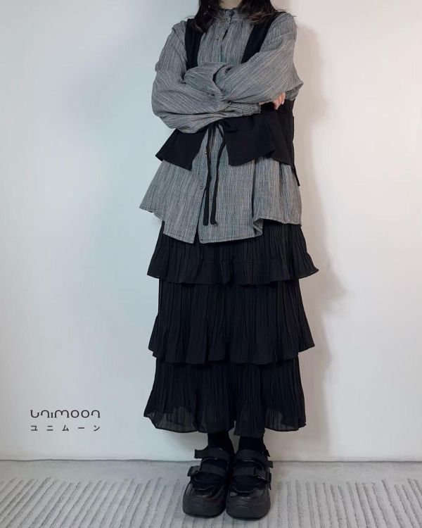 ᴍᴀʀ 𝟮𝟱-𝟯 小金魚層次蛋糕裙 