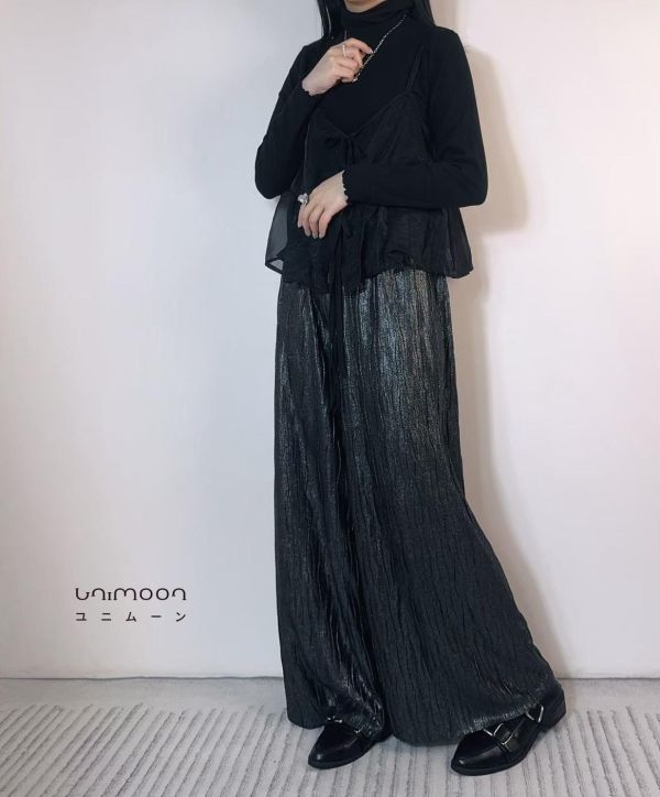 ᴅᴇᴄ 𝟮𝟱-𝟵 灣灣銀河水波紋落地褲 