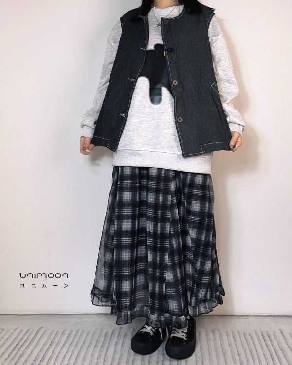 𝟮𝟲𝟭𝟮𝟮 shadow cat花灰色印花落肩大學Tee 