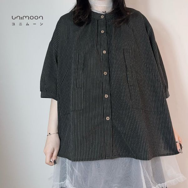 𝟮𝟲𝟰𝟬𝟴 小秘密口袋直條襯衫 