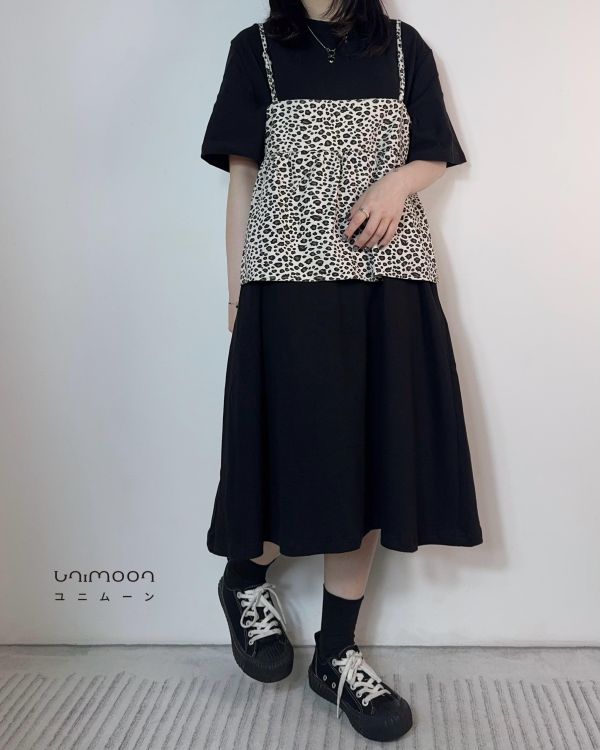 𝟮𝟲𝟰𝟬𝟮 調皮小豹子蛋糕擺豹紋背心 