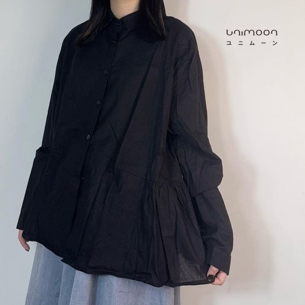 ᴍᴀʀ 𝟮𝟱-𝟮 小蛋糕擺薄棉麻襯衫 