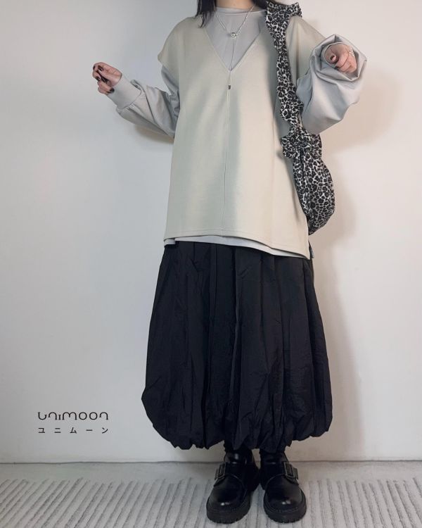 ɴᴏᴠ 𝟮𝟱-𝟭𝟭澎澎燈籠袖太空棉落肩大學Tee 