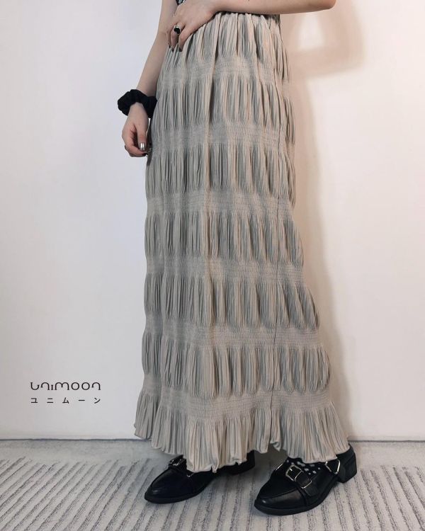 ꜱᴇᴘ 𝟮𝟱-𝟭𝟭 奶茶小蛋糕修身垂墜長裙 